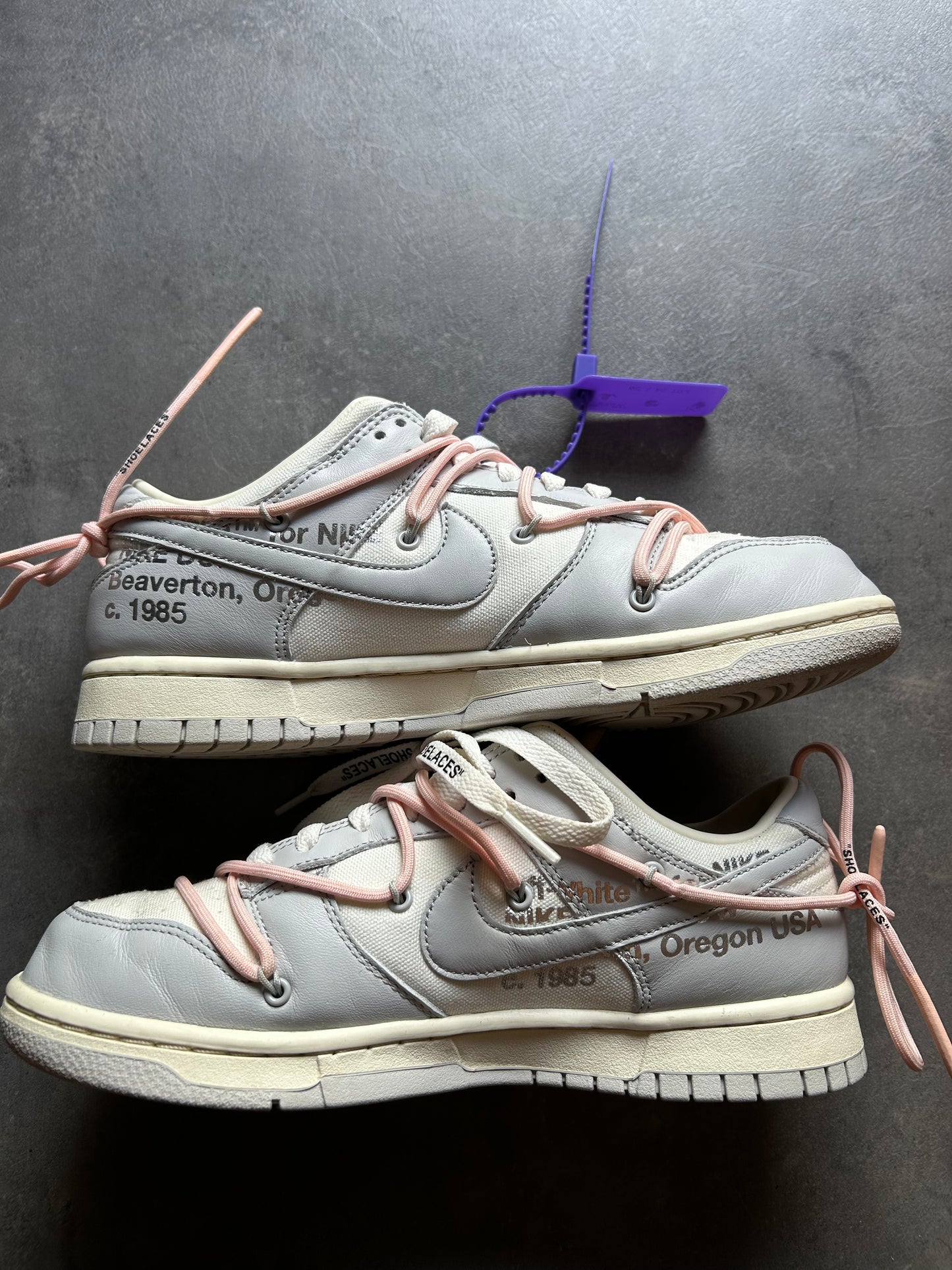 Dunk Low Off White Lot 24