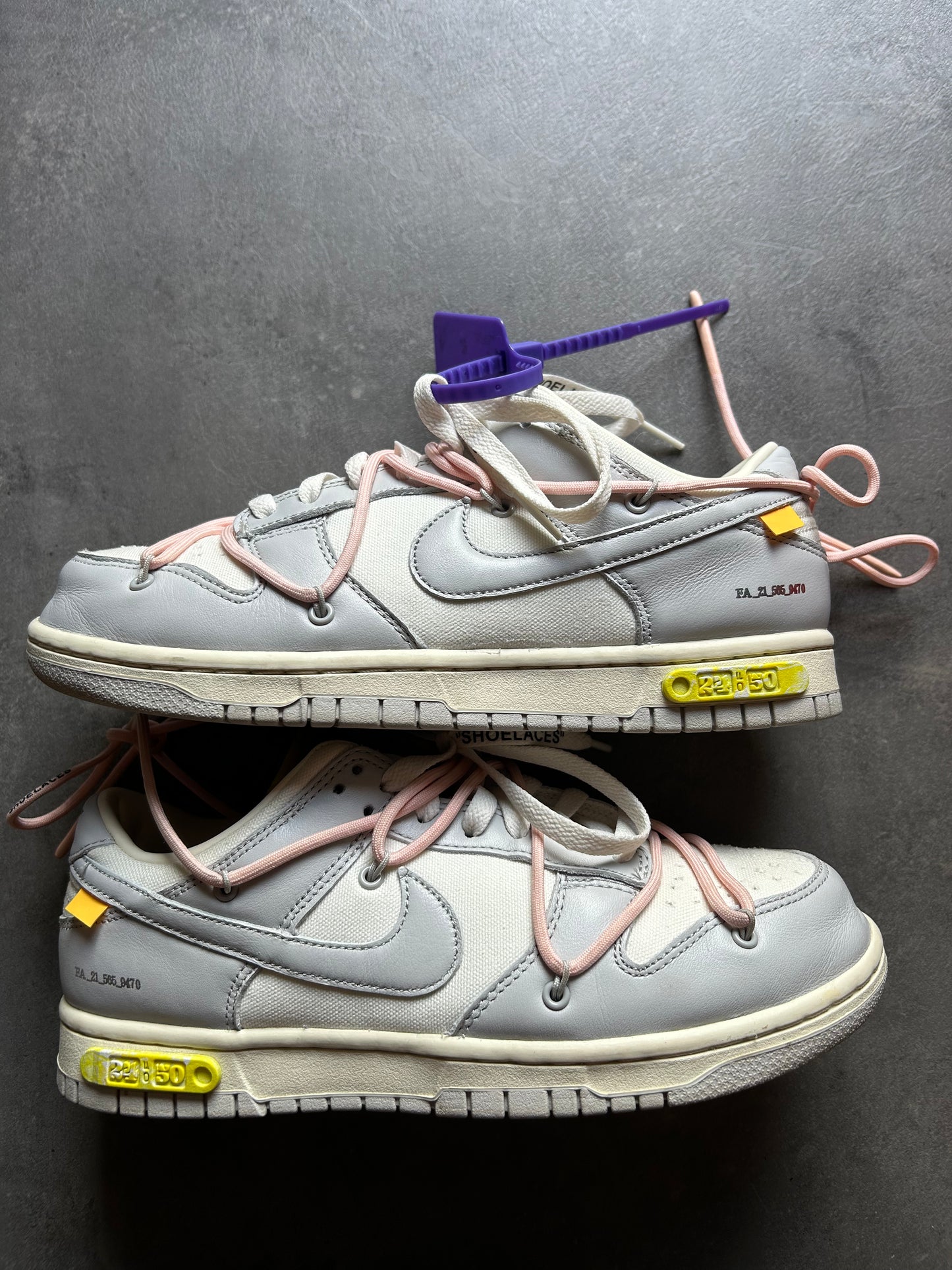 Dunk Low Off White Lot 24
