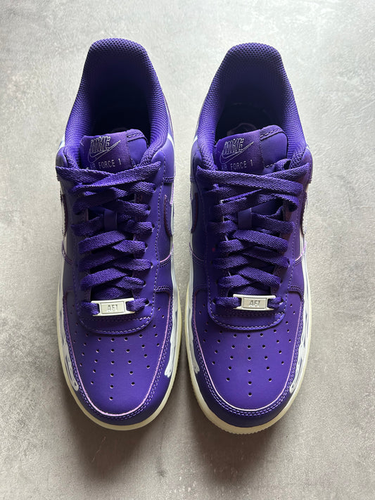 Air Force 1 Halloween Skeleton Purple